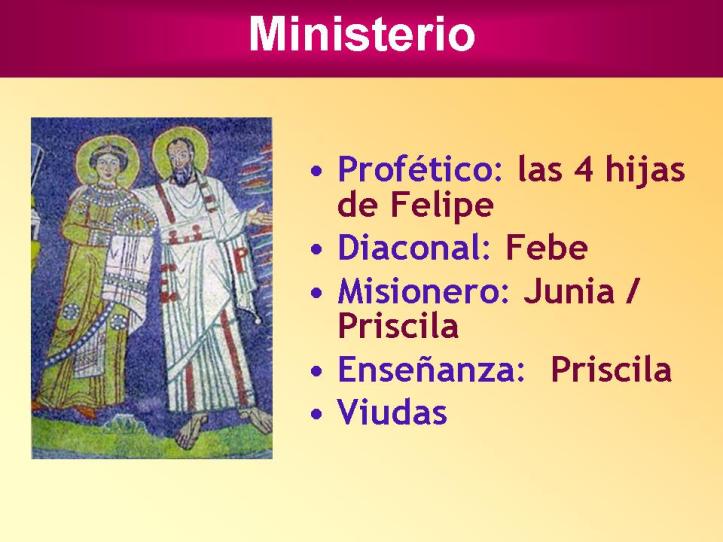 Mujeres ministerios 1